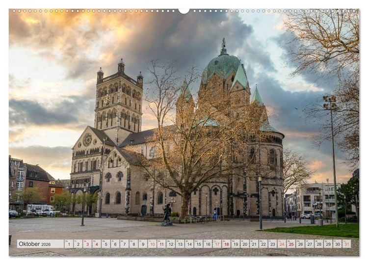 Produktbild: Neuss Impressionen (hochwertiger Premium Wandkalender 2026 DIN A2 quer), Kunstdruck in Hochglanz