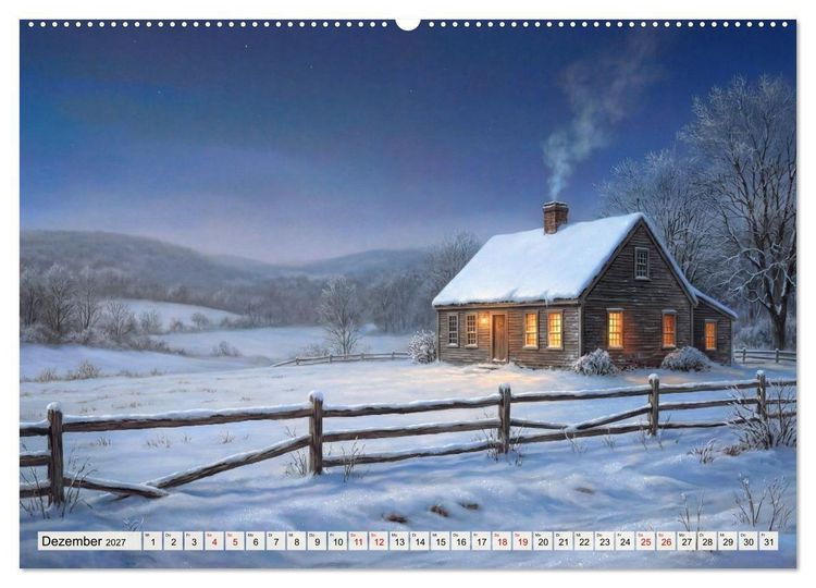 Produktbild: Auf dem Land - Eine Reise in die F&uuml;nfzigerjahre (hochwertiger Premium Wandkalender 2027 DIN A2 quer), Kunstdruck in Hochglanz