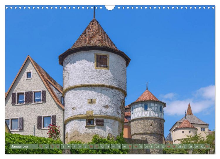 Produktbild: Romantisches Mainfranken (Wandkalender 2026 DIN A3 quer), CALVENDO Monatskalender