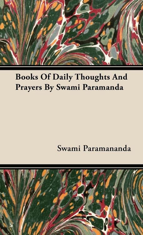 Produktbild: Books of Daily Thoughts and Prayers by Swami Paramanda