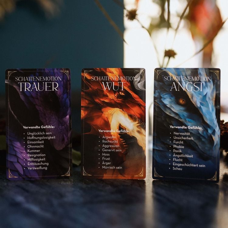 Produktbild: Shadow Work - Ride your Dragon! Dein Starterkit mit Buch und 33 Karten