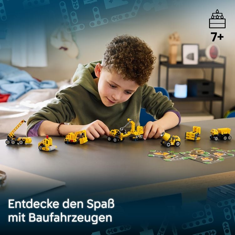 Produktbild: LEGO Technic M&auml;chtige Maschinen Baufahrzeug &Uuml;berraschungsbox 42233