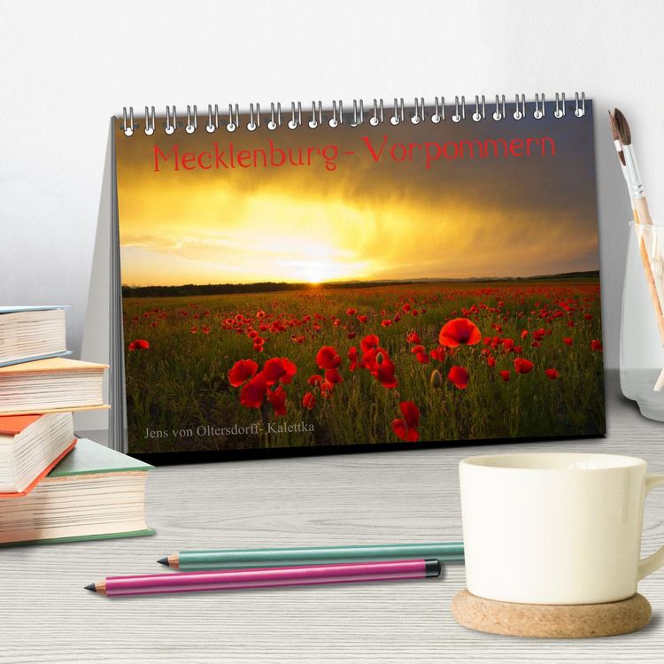 Produktbild: Mecklenburg - Vorpommern (Tischkalender 2026 DIN A5 quer), CALVENDO Monatskalender