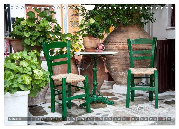 Produktbild: Griechische Momente (Wandkalender 2026 DIN A4 quer), CALVENDO Monatskalender