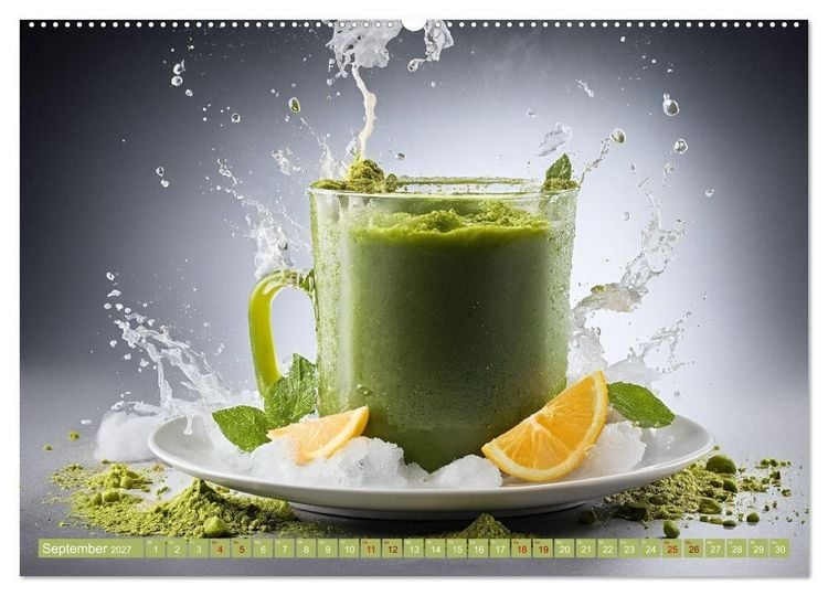 Produktbild: Lifestyle Matcha - Hot und Cool (Wandkalender 2027 DIN A2 quer), CALVENDO Monatskalender