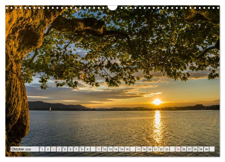 Produktbild: Auszeit Bodensee (Wandkalender 2026 DIN A3 quer), CALVENDO Monatskalender
