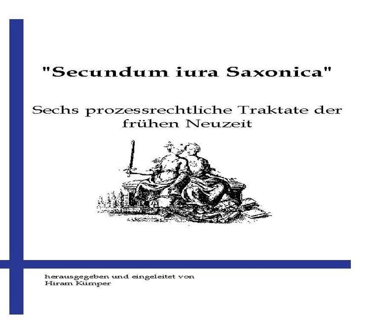 Produktbild: Secundum iura Saxonica