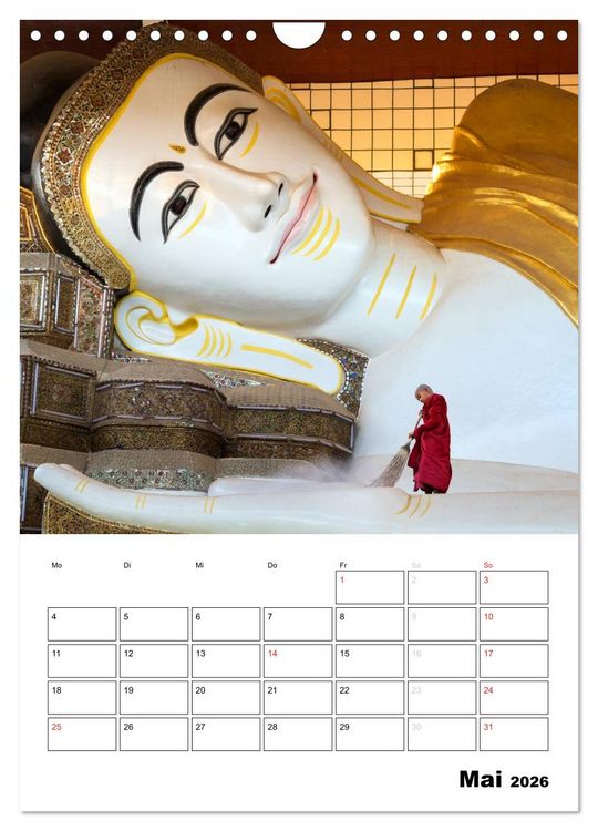 Produktbild: MEDITATION - Wellness f&uuml;r die Seele (Wandkalender 2026 DIN A4 hoch), CALVENDO Monatskalender