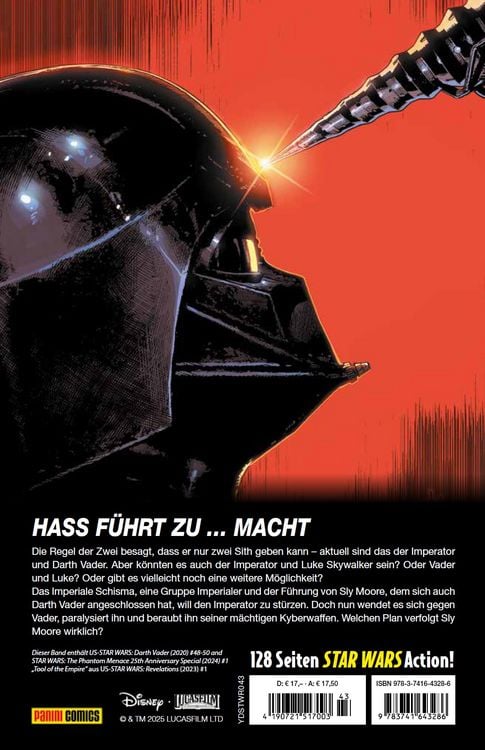 Produktbild: Star Wars Comics: Darth Vader 10 - Phantome