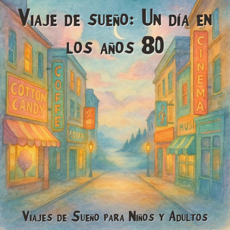 Produktbild: Viajes de Sue&ntilde;o para Ni&ntilde;os y Adultos, Viaje de sue&ntilde;o: Un d&iacute;a en los a&ntilde;os 80