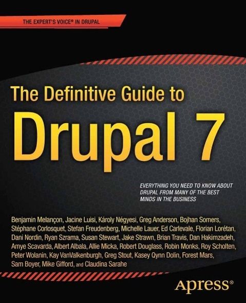 Produktbild: The Definitive Guide to Drupal 7