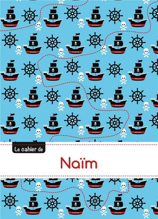 Produktbild: Cahier naim ptscx,96p,a5 pirates