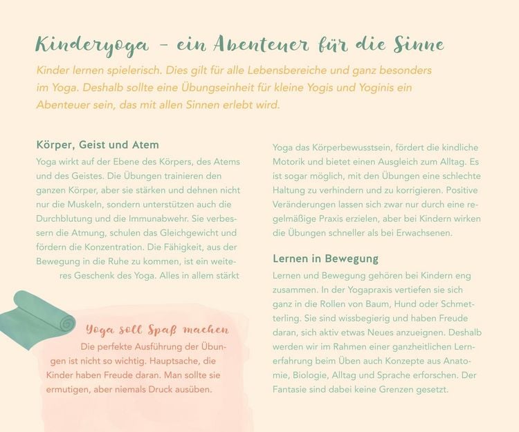 Produktbild: Kinderyoga &ndash; Die Mitmach-Box