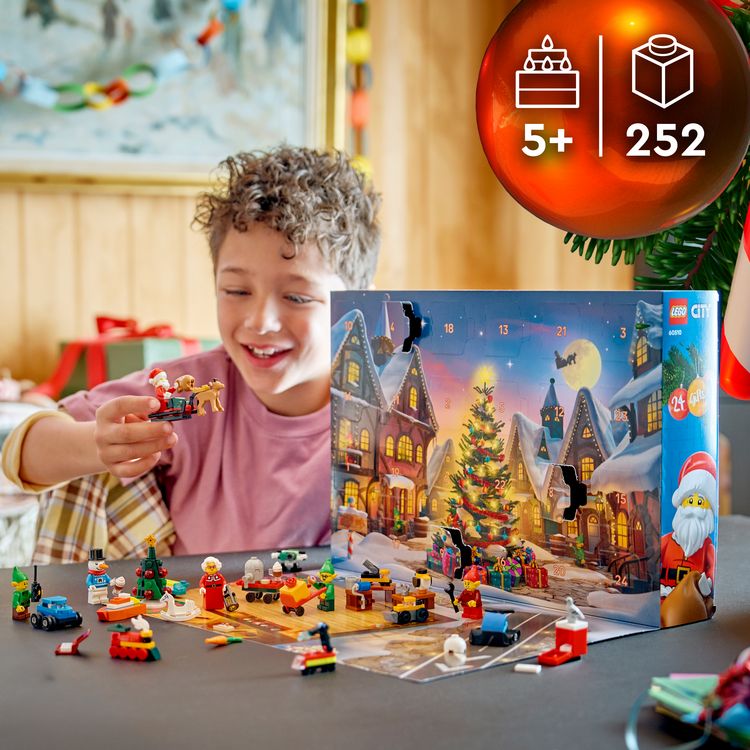 Produktbild: LEGO City Adventskalender 2026 Werkstatt des Weihnachtsmanns 60510