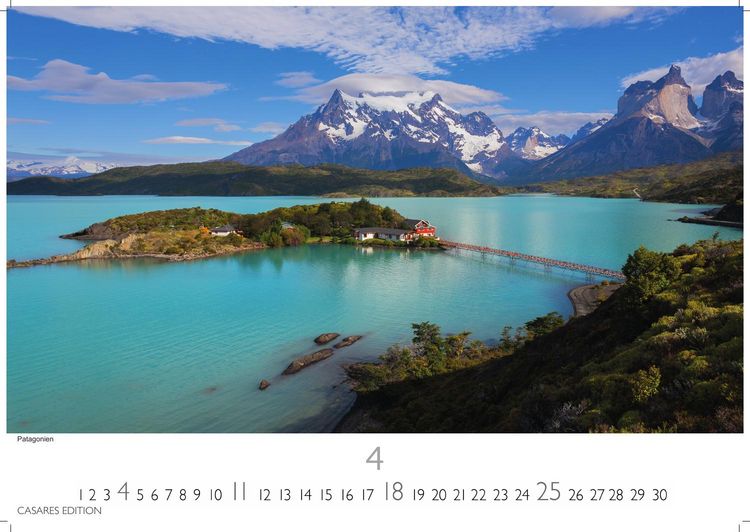 Produktbild: Chile Kalender 2027 &ndash; Wandkalender | Fotokalender S&uuml;damerika 35x50cm &ndash; Spektakul&auml;re Landschaften von Atacama bis Patagonien, perfekt als Geschenk & Wanddeko