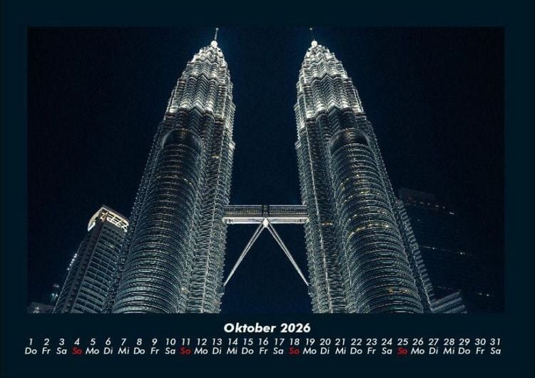 Produktbild: Architektur - Hochh&auml;user 2026 Fotokalender DIN A4