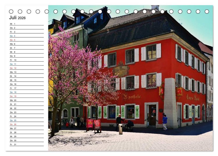 Produktbild: Konstanz - Ansichtssache (Tischkalender 2026 DIN A5 quer), CALVENDO Monatskalender