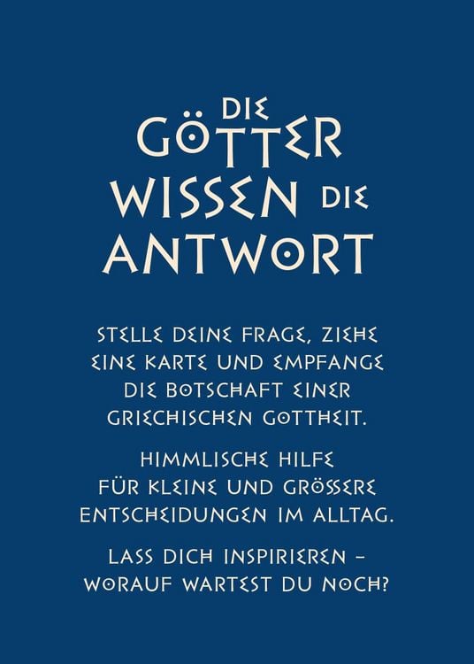 Produktbild: Frag die G&ouml;tter