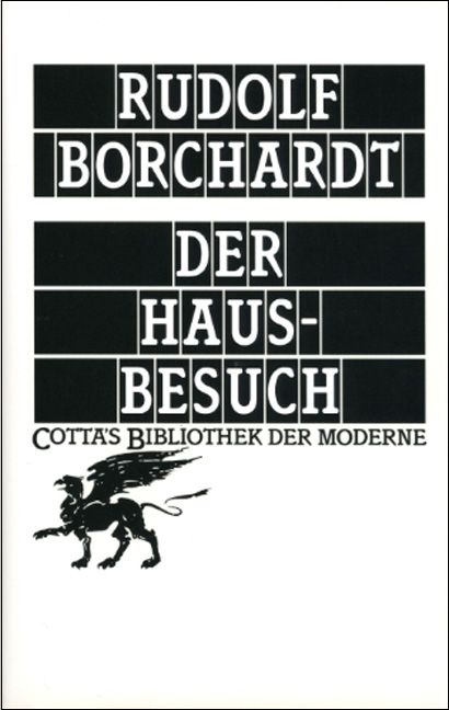 Produktbild: Der Hausbesuch (Cotta's Bibliothek der Moderne, Bd. 82)