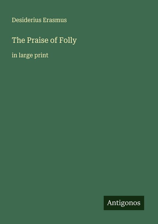 Produktbild: The Praise of Folly