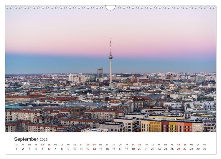 Produktbild: Europa - Eine Reise zu einigen der sch&ouml;nsten Hauptst&auml;dten. (Wandkalender 2026 DIN A3 quer), CALVENDO Monatskalender