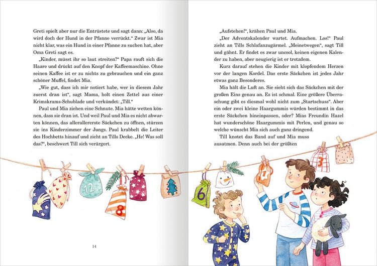 Produktbild: 24 Adventsgeschichten aus dem Glockenhof
