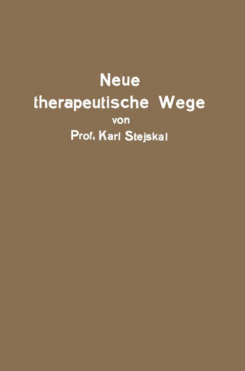 Produktbild: Neue therapeutische Wege