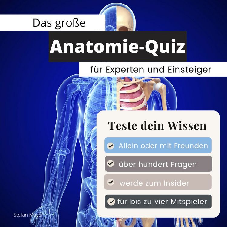 Produktbild: Das gro&szlig;e Anatomie-Quiz f&uuml;r Experten und Einsteiger
