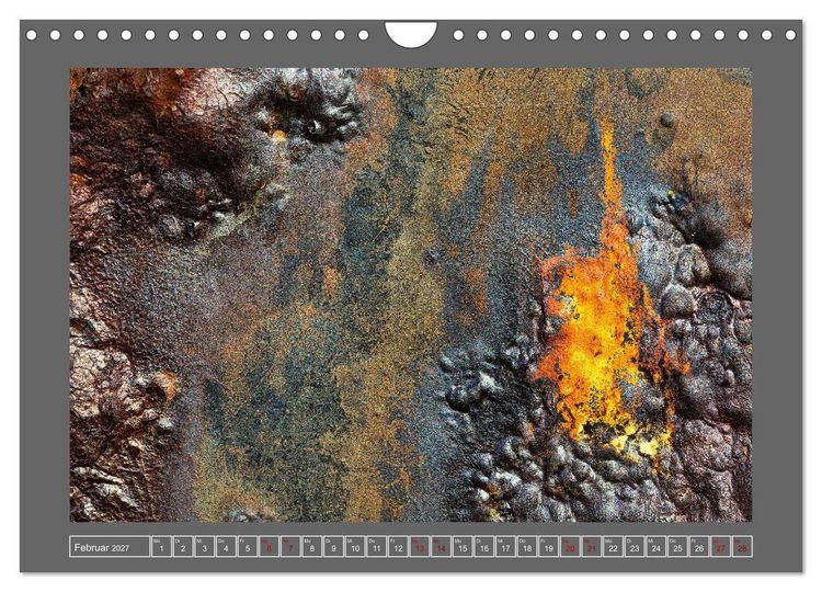 Produktbild: Rost - &Auml;sthetik der Verg&auml;nglichkeit (Wandkalender 2027 DIN A4 quer), CALVENDO Monatskalender