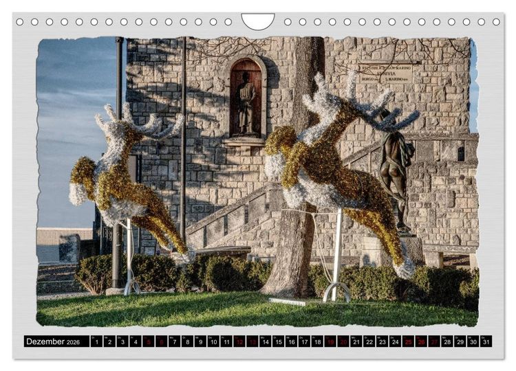 Produktbild: Impressionen - von und rund um San Marino (Wandkalender 2026 DIN A4 quer), CALVENDO Monatskalender
