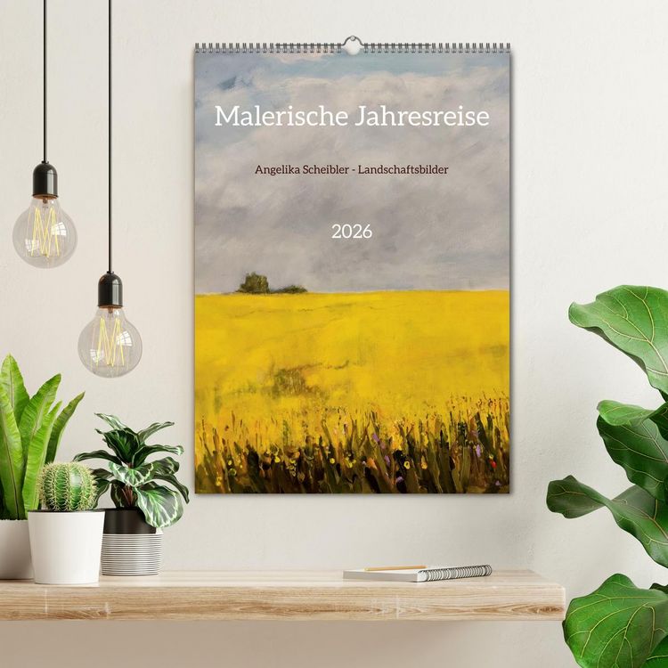 Produktbild: Malerische Jahresreise (Wandkalender 2026 DIN A2 hoch), CALVENDO Monatskalender