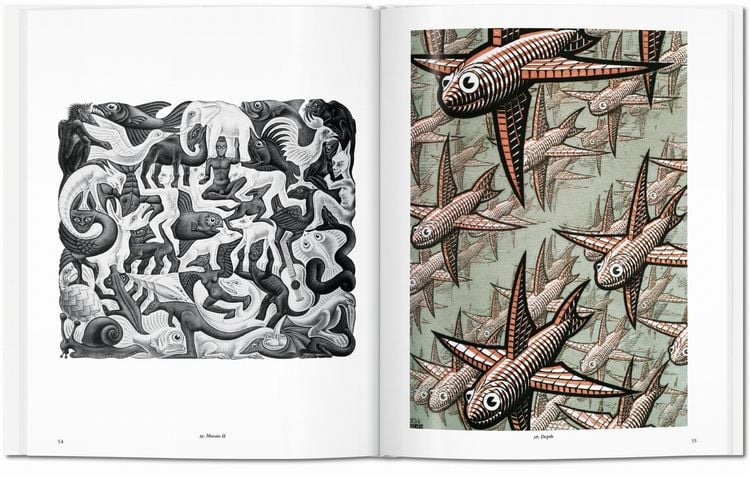 Produktbild: M. C. Escher. Grafik und Zeichnungen