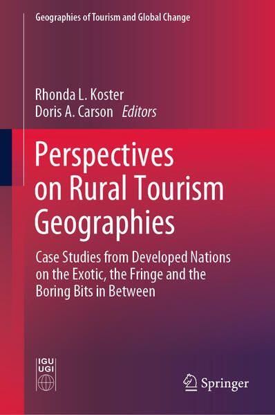 Produktbild: Perspectives on Rural Tourism Geographies
