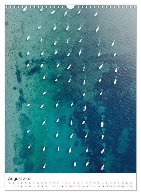 Produktbild: Italien - Einmalige Landschaften. (Wandkalender 2026 DIN A3 hoch), CALVENDO Monatskalender