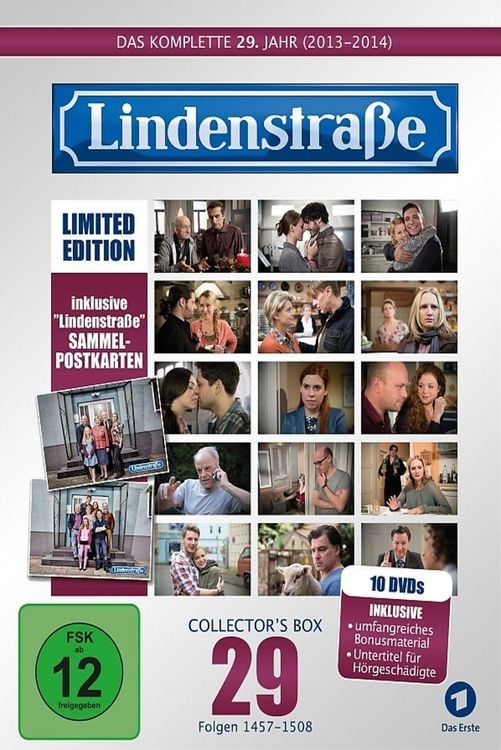 Produktbild: Lindenstra&szlig;e - Collector's Box 29 [LE] [10 DVDs] (inkl. Lindenstra&szlig;e-Sammelpostkarten)