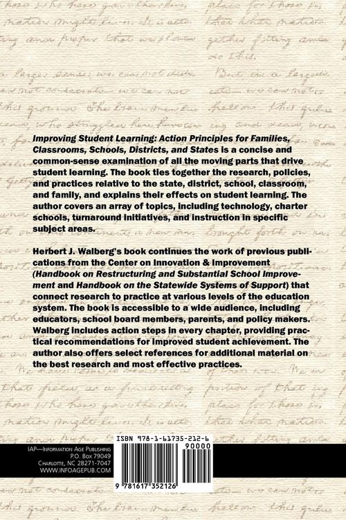 Produktbild: Improving Schools to Promote Learning
