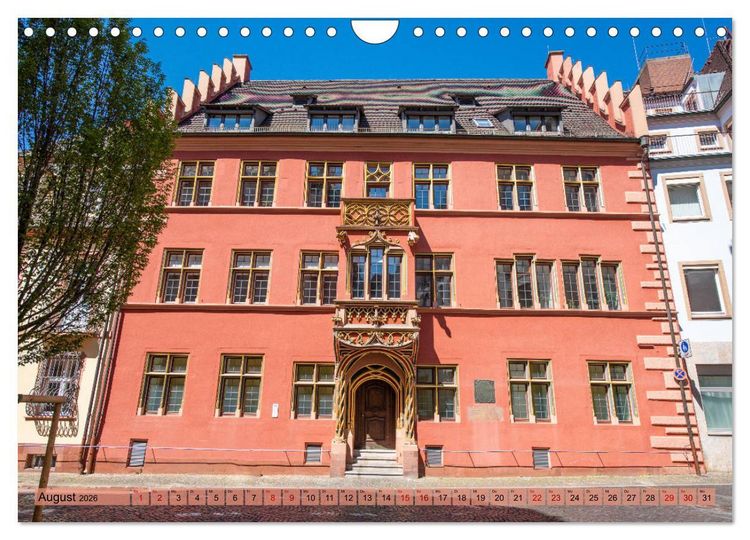 Produktbild: Freiburg im Breisgau - Die Schwarzwaldmetropole (Wandkalender 2026 DIN A4 quer), CALVENDO Monatskalender