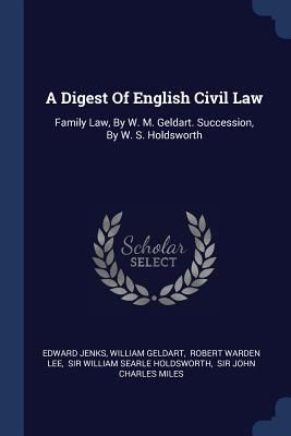 Produktbild: A Digest Of English Civil Law