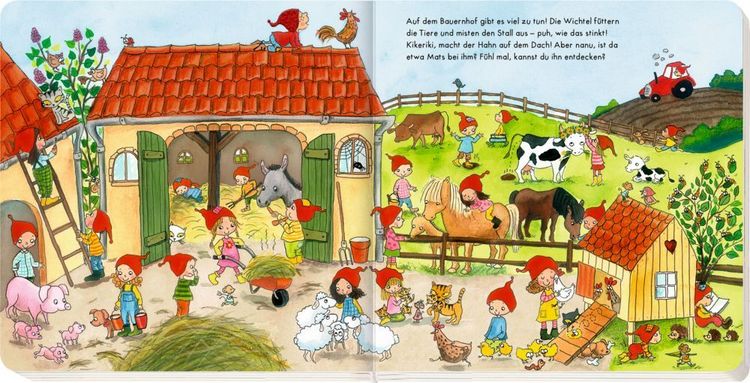 Produktbild: Mein Fr&uuml;hlingswichtel-Wimmelbuch