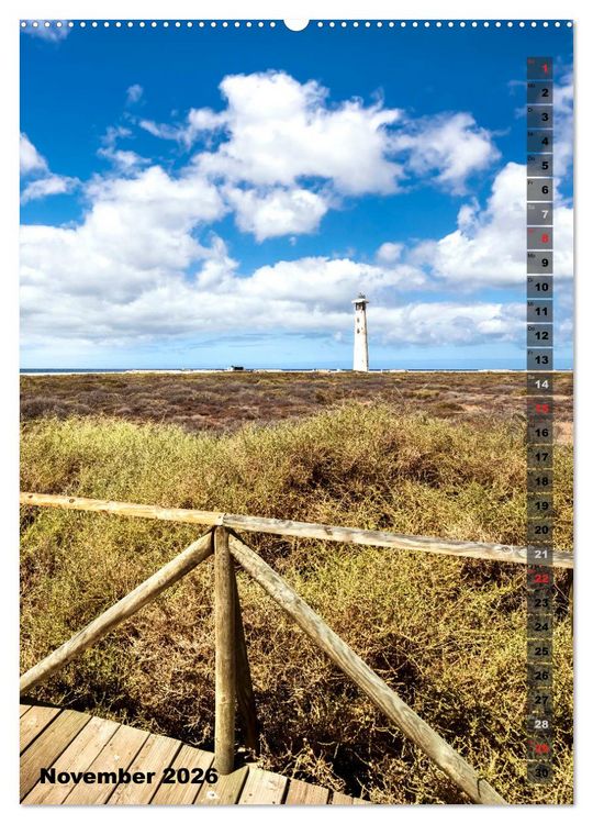Produktbild: FUERTEVENTURA S&uuml;dsee-Flair (Wandkalender 2026 DIN A2 hoch), CALVENDO Monatskalender