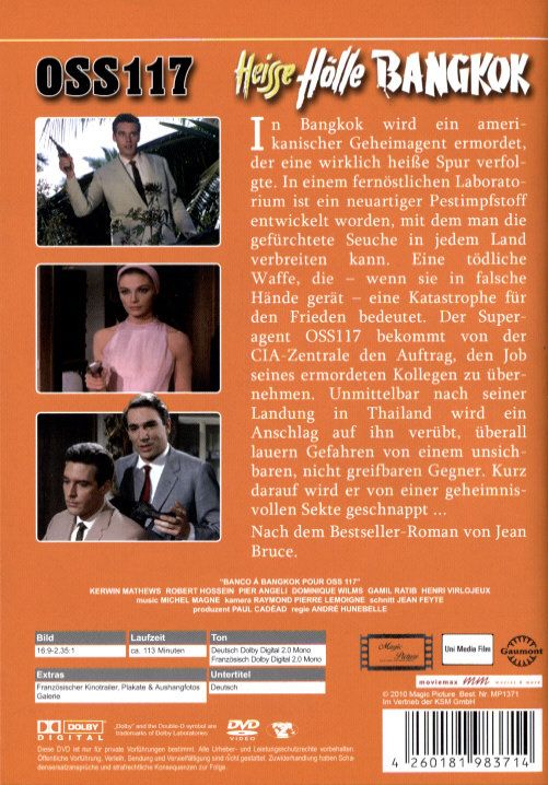 Produktbild: OSS 117 - Heisse H&ouml;lle Bangkok