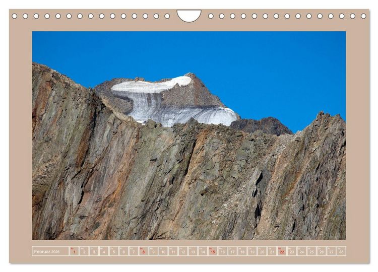 Produktbild: Die H&ouml;chsten der Alpen (Wandkalender 2026 DIN A4 quer), CALVENDO Monatskalender
