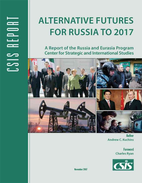 Produktbild: Kuchins, A: Alternative Futures for Russia to 2017