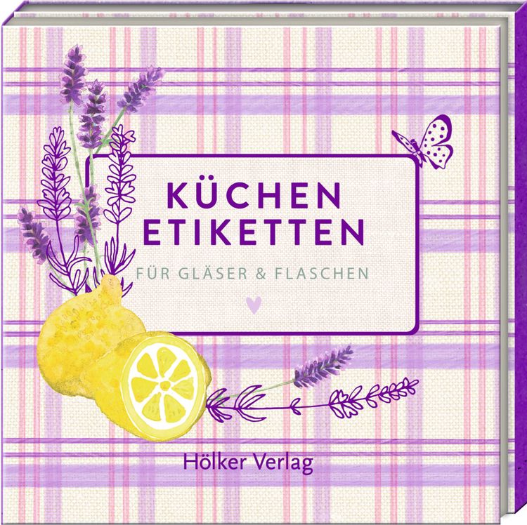Produktbild: K&uuml;chenetiketten - Lavendel