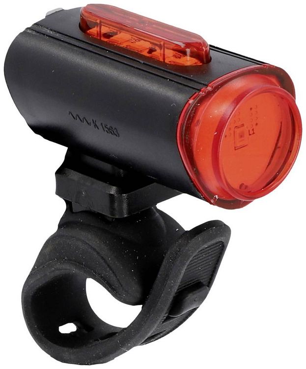 Produktbild: FISCHER FAHRRAD Fahrrad-R&uuml;cklicht TWIN LED Schwarz