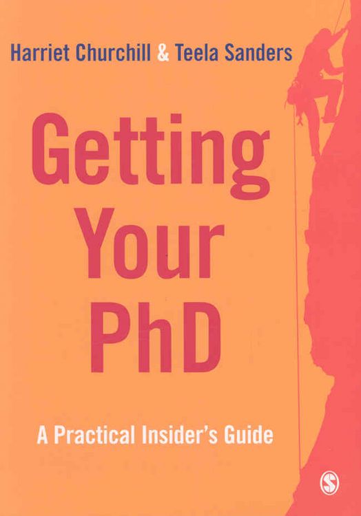 Produktbild: Churchill, H: Getting Your PhD