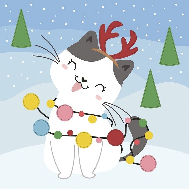 Produktbild: URSUS Kinder-Bastelsets Bastelset Filzbilder Winter friends