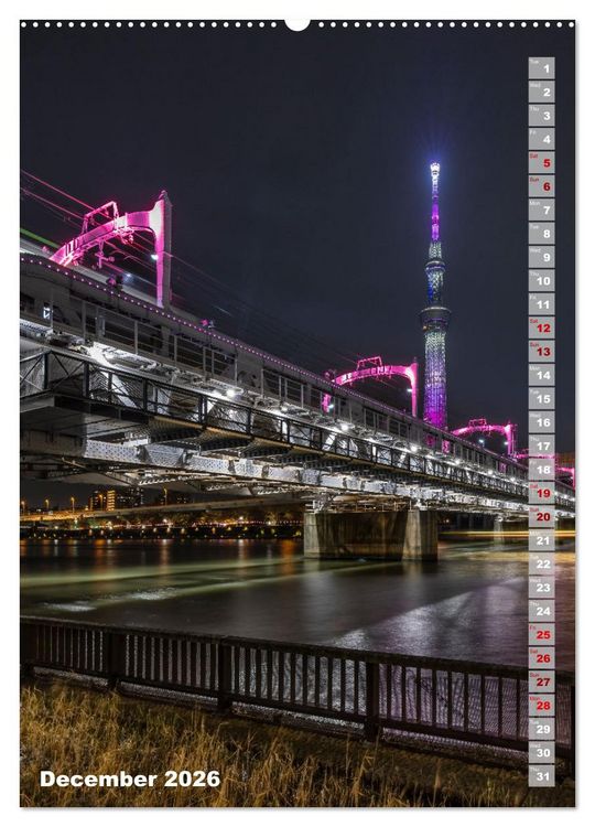 Produktbild: THE MAGIC OF JAPAN Charming impressions (High Quality Premium Wall Calendar 2026 DIN A2 portrait),CALVENDO 12 Month Wall Calendar