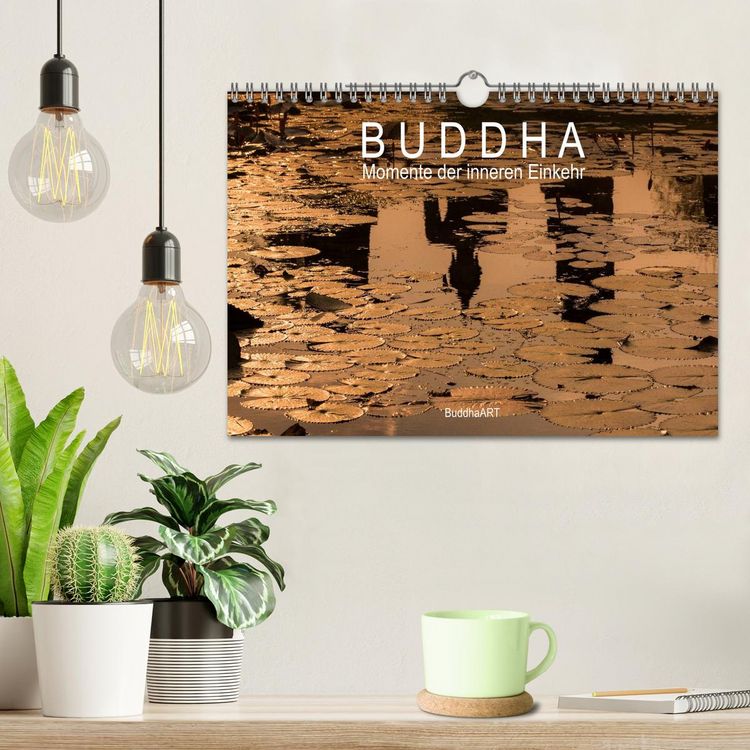 Produktbild: Buddha - Momente der inneren Einkehr (Wandkalender 2026 DIN A4 quer), CALVENDO Monatskalender