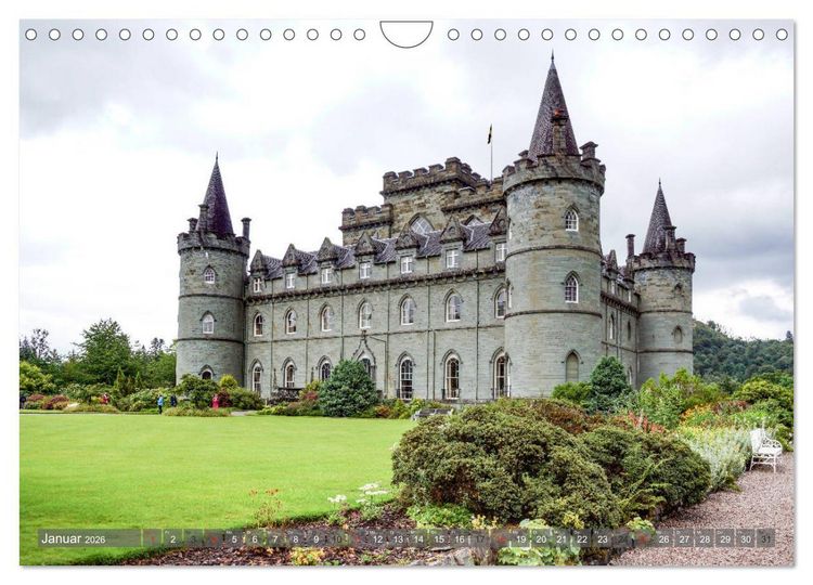 Produktbild: Schottland - Wie gemalt (Wandkalender 2026 DIN A4 quer), CALVENDO Monatskalender